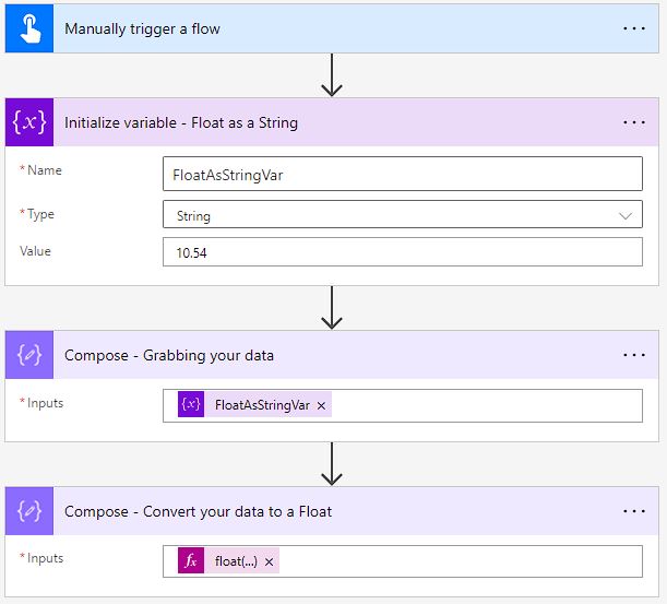 power-automate-string-to-float-example